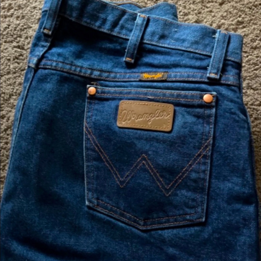 Wrangler cowboy style dress jeans